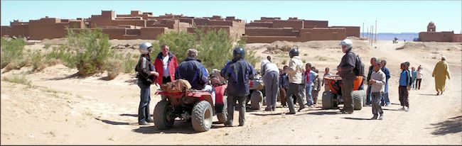 Quad-Tour zur Wste